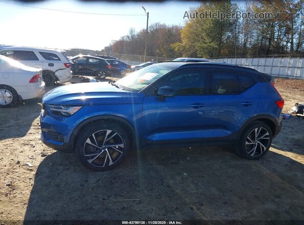 YV4AC2HM0L2284251 2020 VOLVO XC40 Blue სალონის 360-გრადუსიანი ხედი