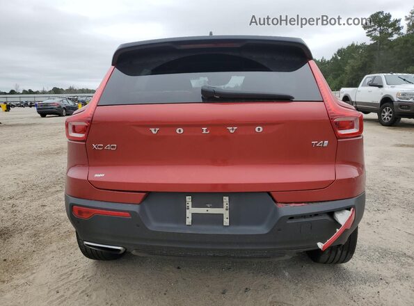 YV4AC2HM9K2074892 2019 VOLVO XC40 Red Widok z tyłu
