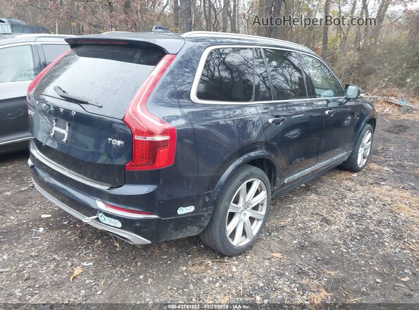 YV4BC0PL2H1179841 2017 VOLVO XC90 HYBRID Black Задня права чверть