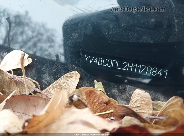 YV4BC0PL2H1179841 2017 VOLVO XC90 HYBRID Black 