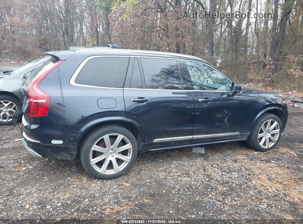 YV4BC0PL2H1179841 2017 VOLVO XC90 HYBRID Black Вид задньої частини салону