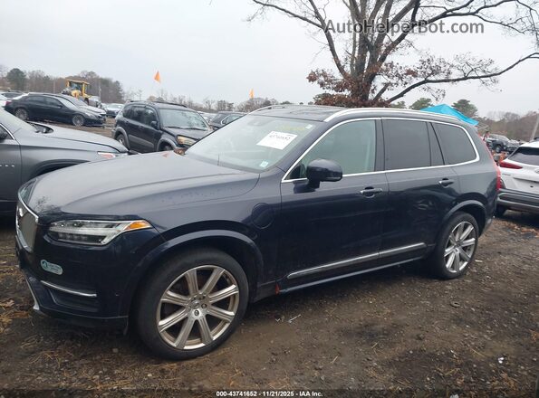 YV4BC0PL2H1179841 2017 VOLVO XC90 HYBRID Black Панорамний вид салону 360°