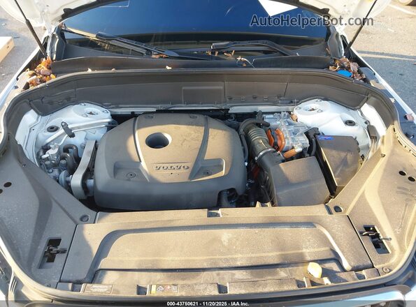 YV4BR00KXM1767349 2021 VOLVO XC90 RECHARGE PLUG-IN HYBRID White Widok z tyłu