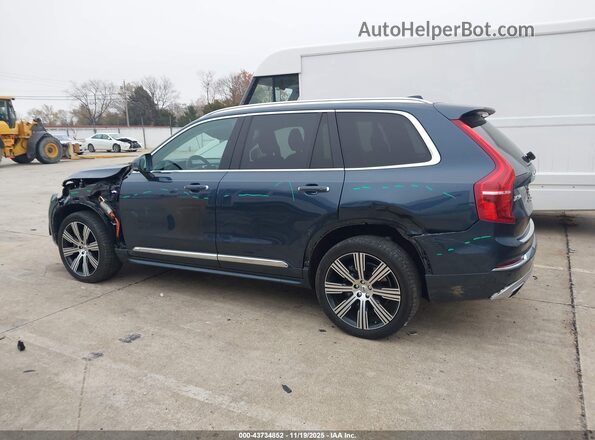 YV4BR0CL2M1737783 2021 VOLVO XC90 RECHARGE PLUG-IN HYBRID Blue Widok wnętrza 360 stopni