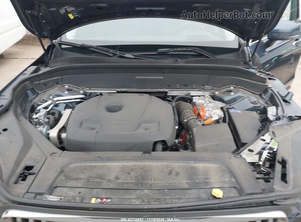 YV4BR0CL2M1737783 2021 VOLVO XC90 RECHARGE PLUG-IN HYBRID Blue Widok z tyłu