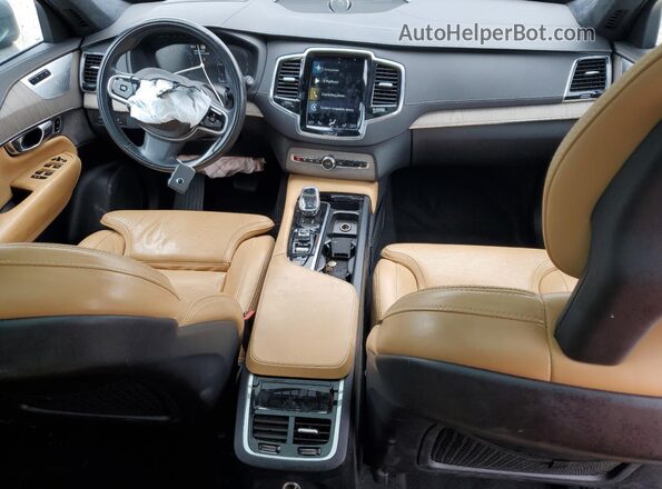YV4BR0CL4L1576836 2020 VOLVO XC90 Gray წინა პანელის ხედი