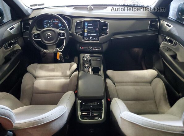 YV4BR0CL4M1740894 2021 VOLVO XC90 Black Dashboard view