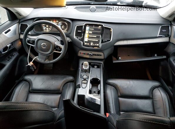 YV4BR0CL7M1684160 2021 VOLVO XC90 Silver Widok deski rozdzielczej