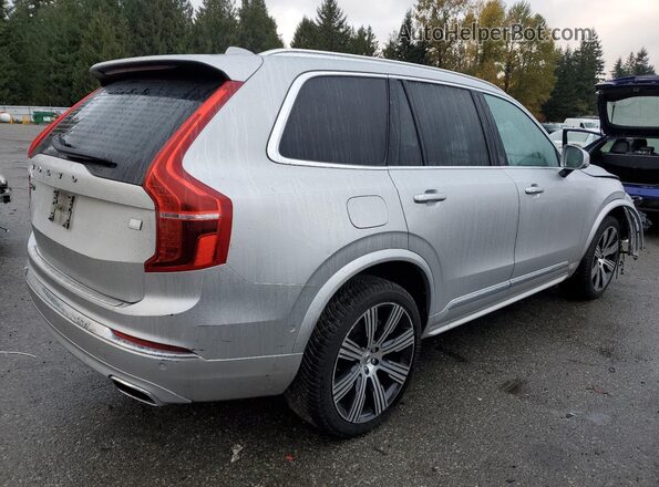 YV4BR0CL7M1684160 2021 VOLVO XC90 Silver Tył prawy