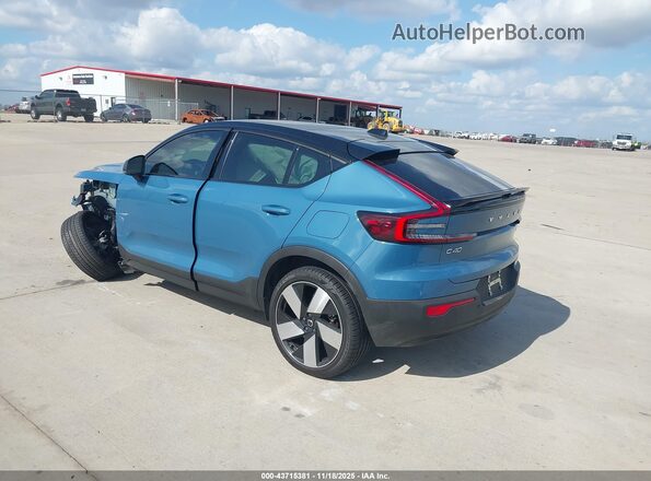YV4ED3GB7N2004221 2022 VOLVO C40 RECHARGE PURE ELECTRIC Blue 