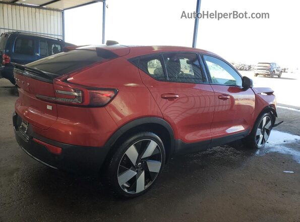 YV4ED3GL3P2050365 2023 VOLVO C40 Красный Задняя правая четверть