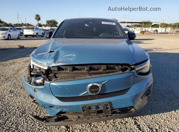 YV4ED3GM6P2030278 2023 VOLVO C40 Blue Vista frontal