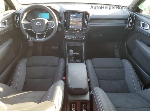 YV4ED3GM6P2030278 2023 VOLVO C40 Blue Vista del salpicadero