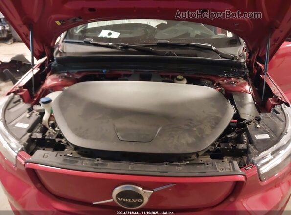 YV4ED3URXM2588033 2021 VOLVO XC40 RECHARGE PURE ELECTRIC Red Հետևի տեսք