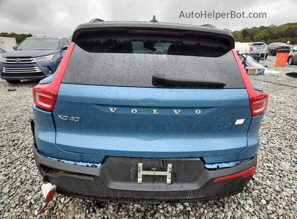 YV4ED3UW9P2941243 2023 VOLVO XC40 Blue Vista trasera