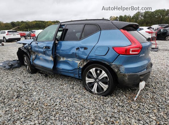YV4ED3UW9P2941243 2023 VOLVO XC40 Blue Trasero izquierdo