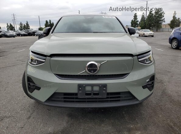 YV4EH3BL3R2102334 2024 VOLVO C40 Green Вид спереду