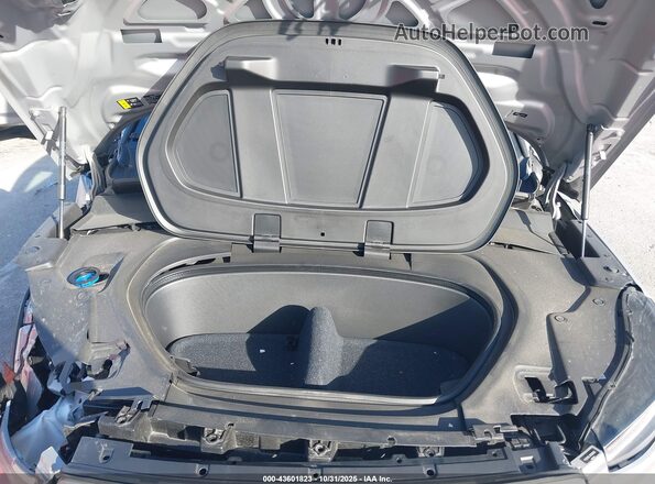 YV4ER3GL3R2096802 2024 VOLVO C40 RECHARGE PURE ELECTRIC Silver Rear view