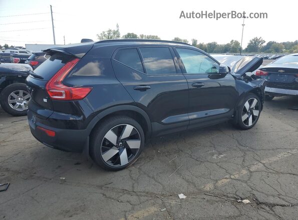 YV4ER3XM8R2252325 2024 VOLVO XC40 Черный Задняя правая четверть