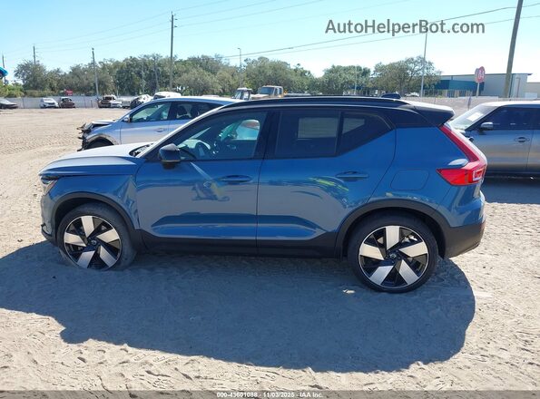 YV4ER3XMXR2240824 2024 VOLVO XC40 RECHARGE PURE ELECTRIC Blue 