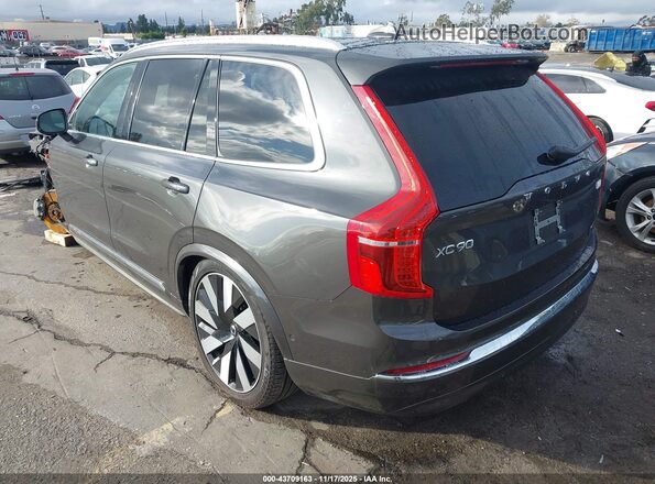 YV4H600A2P1978043 2023 VOLVO XC90 RECHARGE PLUG-IN HYBRID Gray უკანა მარცხენა