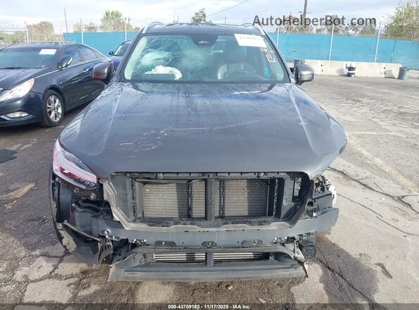 YV4H600A2P1978043 2023 VOLVO XC90 RECHARGE PLUG-IN HYBRID Gray უკანა სალონის ხედი