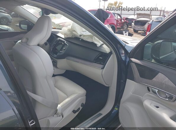 YV4H60CE9R1173352 2024 VOLVO XC90 RECHARGE PLUG-IN HYBRID Blue Вид салону спереду
