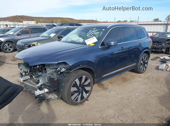 YV4H60CE9R1173352 2024 VOLVO XC90 RECHARGE PLUG-IN HYBRID Blue Передня ліва чверть