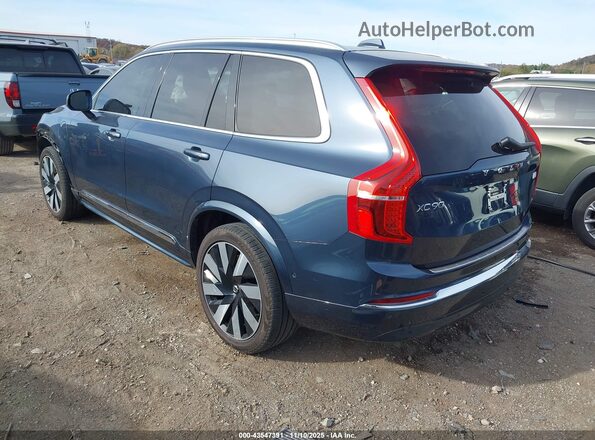 YV4H60CE9R1173352 2024 VOLVO XC90 RECHARGE PLUG-IN HYBRID Blue Задня ліва чверть