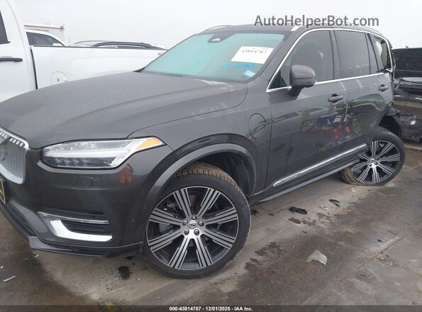 YV4H60CF6R1226694 2024 VOLVO XC90 RECHARGE PLUG-IN HYBRID Серый Передняя левая четверть
