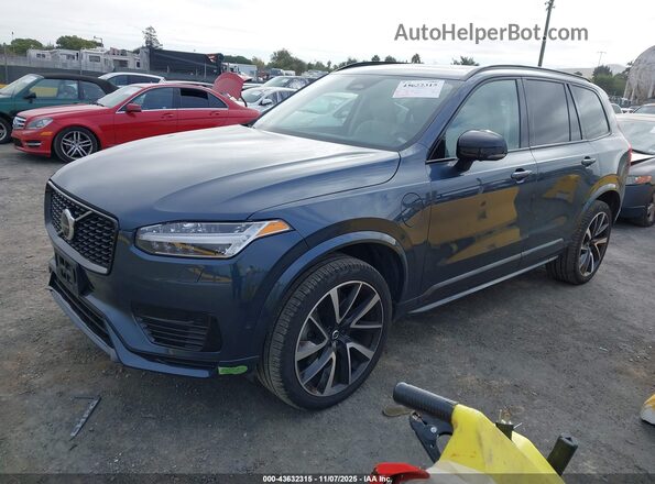 YV4H60CW2P1922272 2023 VOLVO XC90 RECHARGE PLUG-IN HYBRID Blue Front left