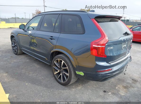 YV4H60CW2P1922272 2023 VOLVO XC90 RECHARGE PLUG-IN HYBRID Blue Rear left