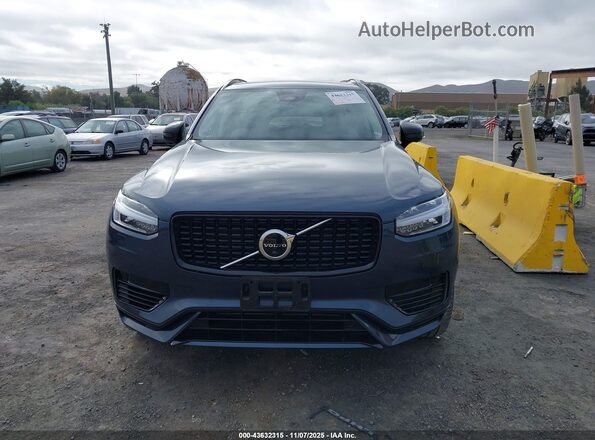 YV4H60CW2P1922272 2023 VOLVO XC90 RECHARGE PLUG-IN HYBRID Blue Instrument cluster view