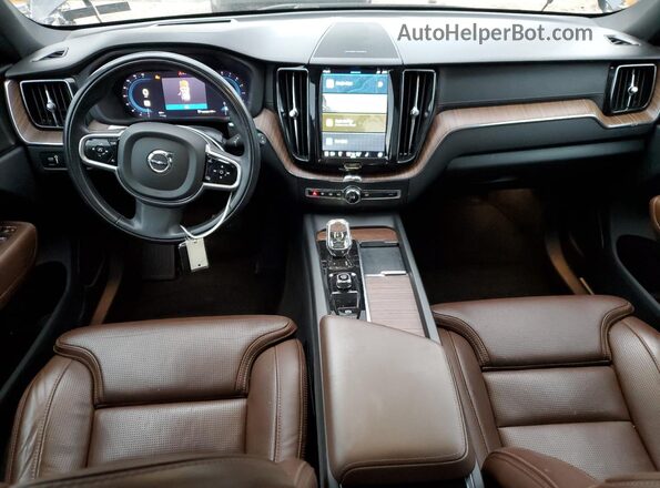 YV4L12DL4N1981409 2022 VOLVO XC60 Brown Առջևի վահանակի տեսք