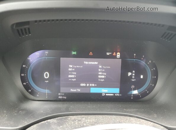 YV4L12RN3P1271494 2023 VOLVO XC60 Black Vista del cuadro de instrumentos