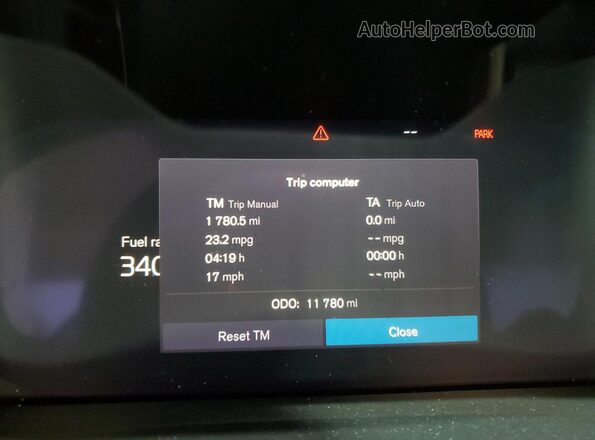 YV4L12UC0S2459379 2025 VOLVO XC40 Черный Вид щитка приборов