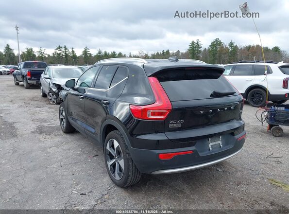 YV4L12UE1R2333835 2024 VOLVO XC40 Black Tył lewy