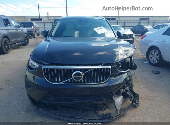 YV4L12UN4P2916042 2023 VOLVO XC40 Black Вид щитка приладів