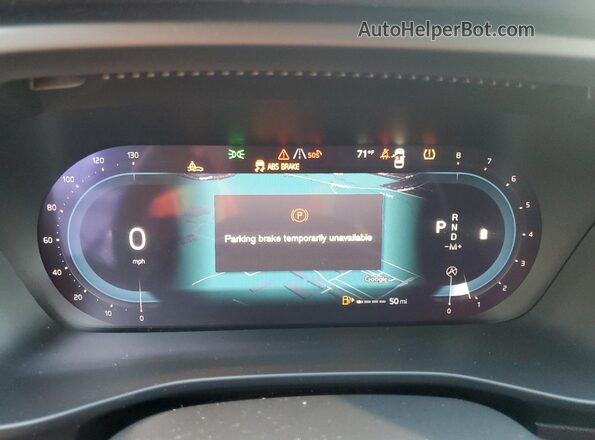 YV4L12UX1P2059406 2023 VOLVO XC40 Silver Instrument cluster view