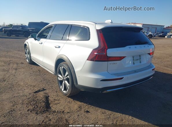 YV4L12WK1S2146331 2025 VOLVO V60 CROSS COUNTRY White უკანა მარცხენა