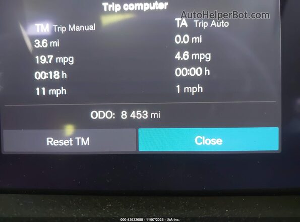 YV4L12WL9S2147185 2025 VOLVO V60 CROSS COUNTRY Blue Սալոնի 360 աստիճան տեսք