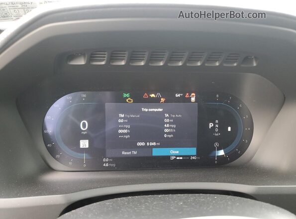 YV4M12JBXS1358064 2025 VOLVO XC90 Gray Widok zestawu wskaźników