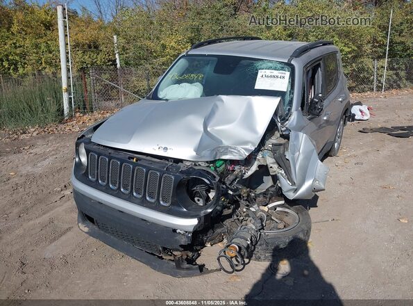 ZACCJABB3HPE99803 2017 JEEP RENEGADE Серебряный Передняя левая четверть