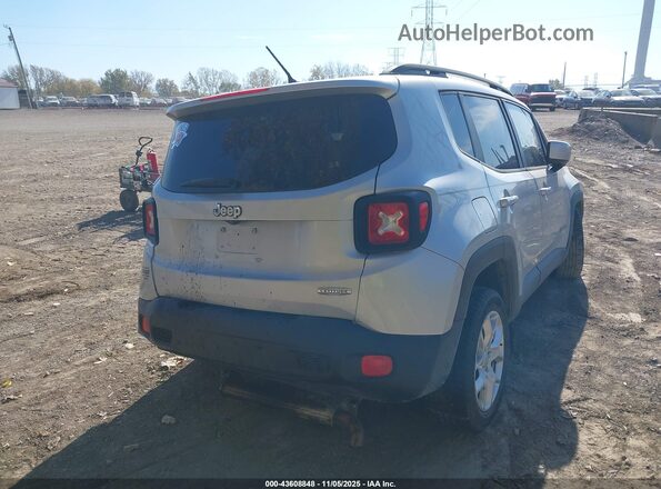 ZACCJABB3HPE99803 2017 JEEP RENEGADE Серебряный Задняя правая четверть