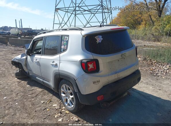 ZACCJABB3HPE99803 2017 JEEP RENEGADE Серебряный Задняя левая четверть