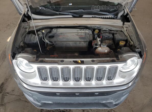 ZACCJADB0HPE40835 2017 JEEP RENEGADE Gray Rear interior view