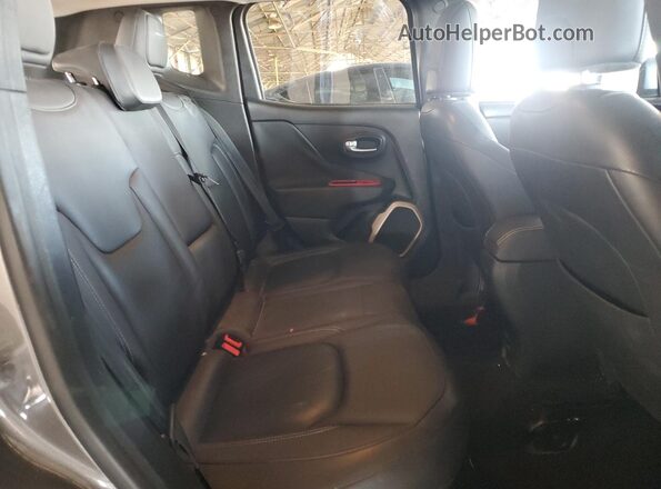 ZACCJADB0HPE40835 2017 JEEP RENEGADE Gray Rear seats view