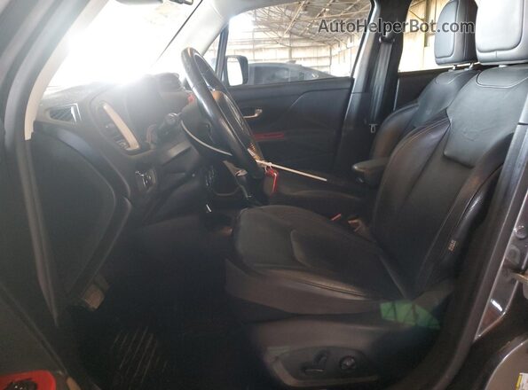 ZACCJADB0HPE40835 2017 JEEP RENEGADE Gray Front interior view