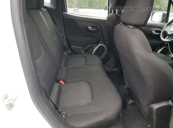 ZACCJBAH8HPF95017 2017 JEEP RENEGADE White Vista interior trasera