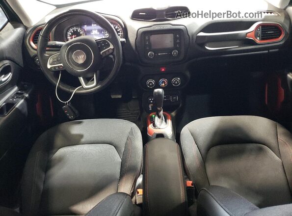 ZACCJBCB2HPE86691 2017 JEEP RENEGADE Black Vista del salpicadero